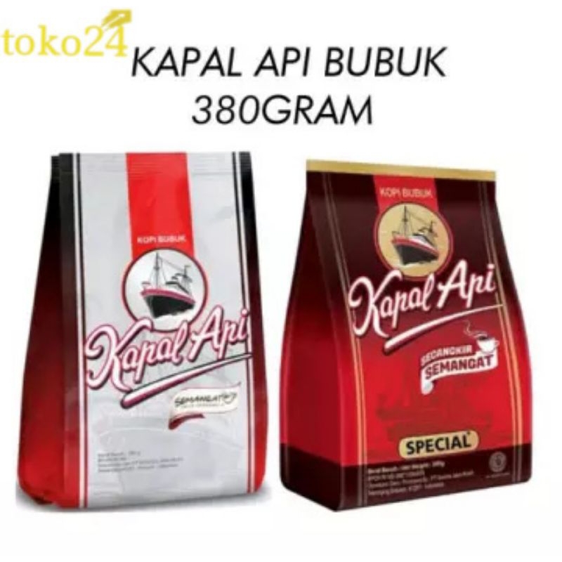 

Kapal Api Bubuk Special Merah dan Silver 350 gr