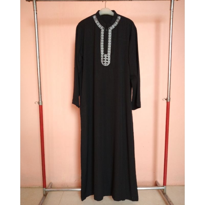 gamis abaya wanita gamis ihrom hitam haji dan umroh perlengkapan haji dan umroh wanita gamis wanita 