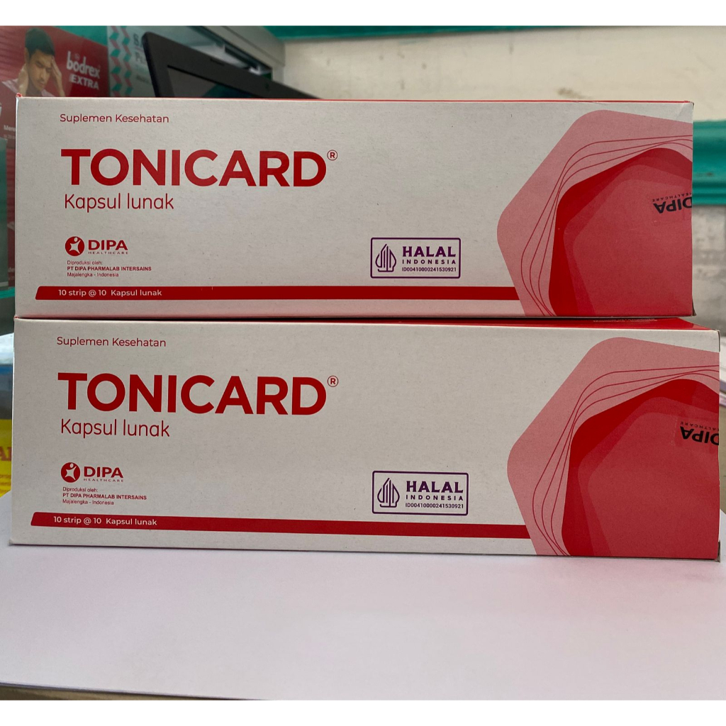 Tonicard Perstrip isi 10 Kapsul