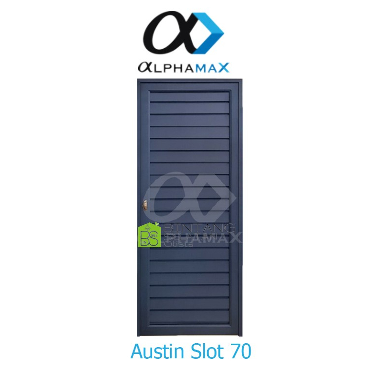 PINTU ALUMUNIUM ALPHAMAX AUSTIN SERIES AUSTIN SLOT 70