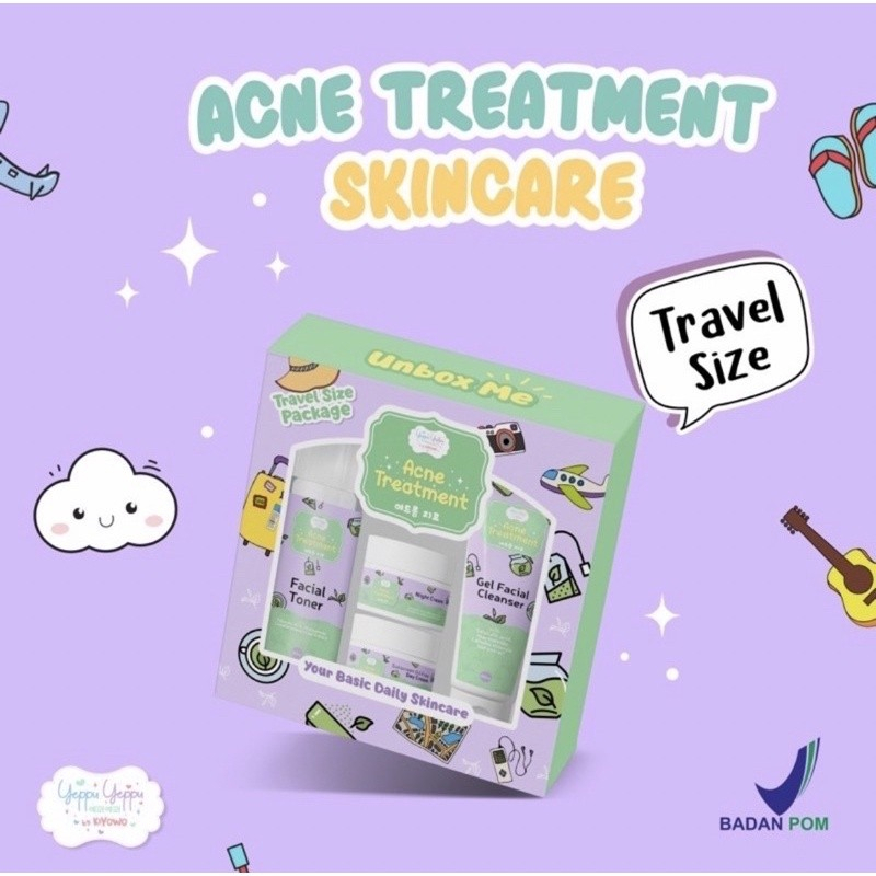 YEPPU YEPPU BY KIYOWO Paket Skincare Acne Treatment