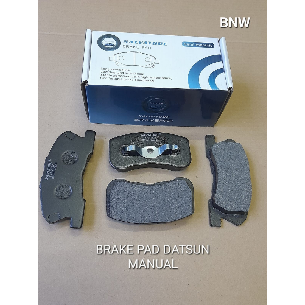 BRAKE PAD DATSUN GO MANUAL