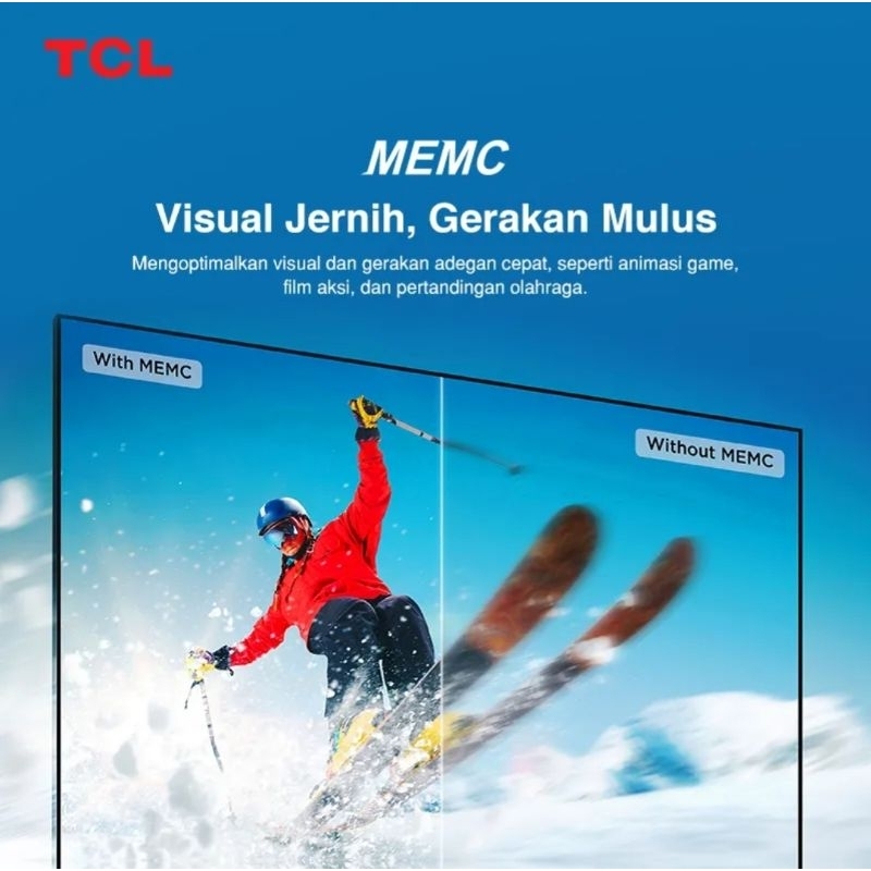 TCL 43Q6 Smart TV 43 Inch QLED Google TV 4K UHD Garansi Resmi