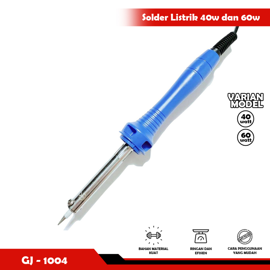 Solder Listrik 40w dan 60w ORIGINAL Soldering Iron Quick Heat  40 watt-YOYOSOO
