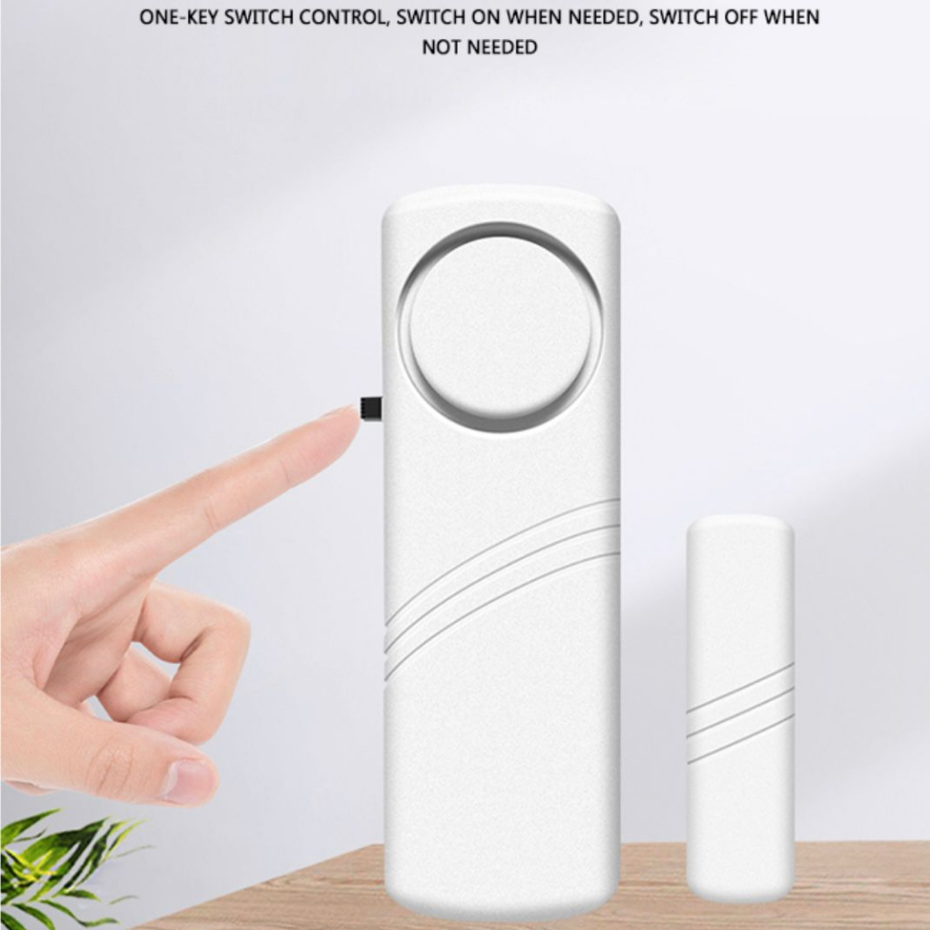 Alarm Pintu Jendela Lemari Alarm Anti Maling Rumah Toko Kantor Alarm Bunyi Sensor Wireless
