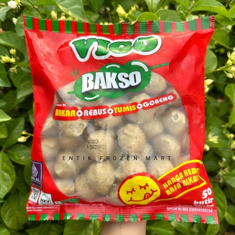 

Vigo Bakso Sapi 500gr | 600gr (50butir)