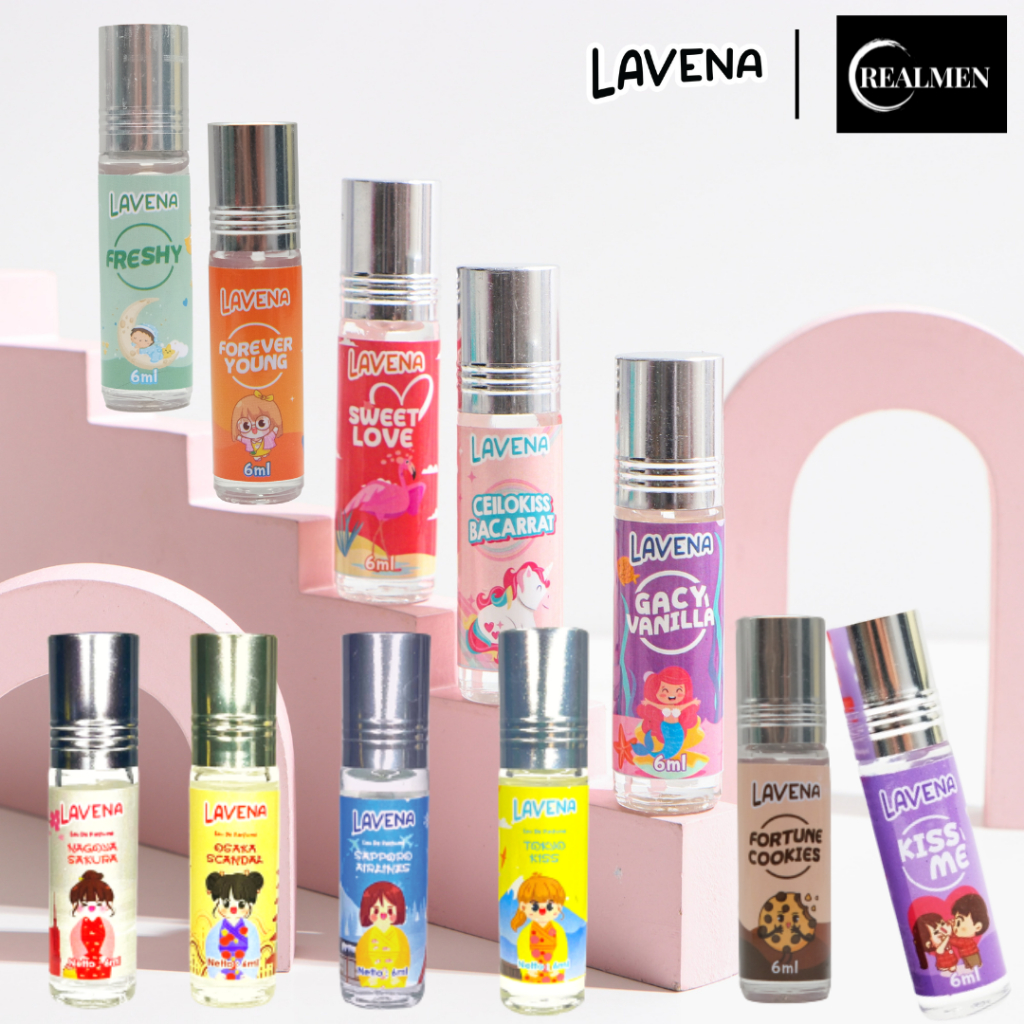 LAVENA Parfum Roll 6 mL LAVENA Inspired Perfume Pewangi badan Wewangian Roll on BPOM