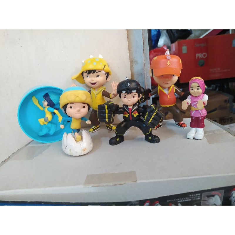 Figure Boboiboy Mainan Happy Meal McD