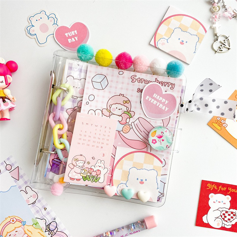 

Paket Buku Binder A7+ karakter kartun lucu cute