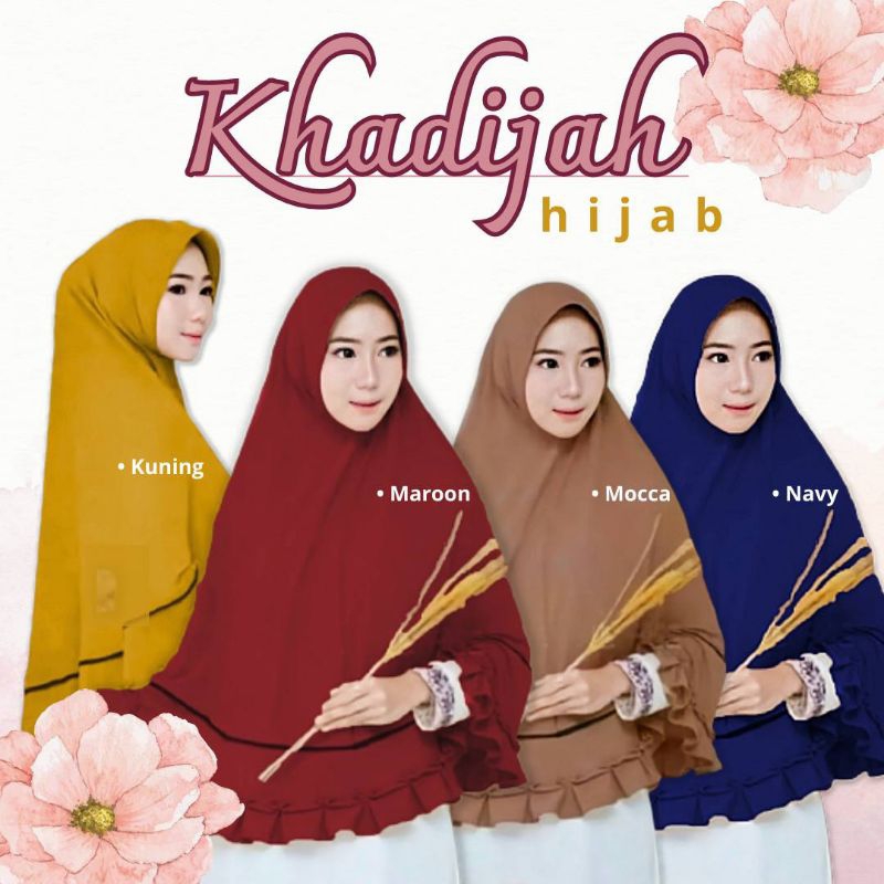 Hijab Khadijah..Jilbab Jumbo Pet Antem