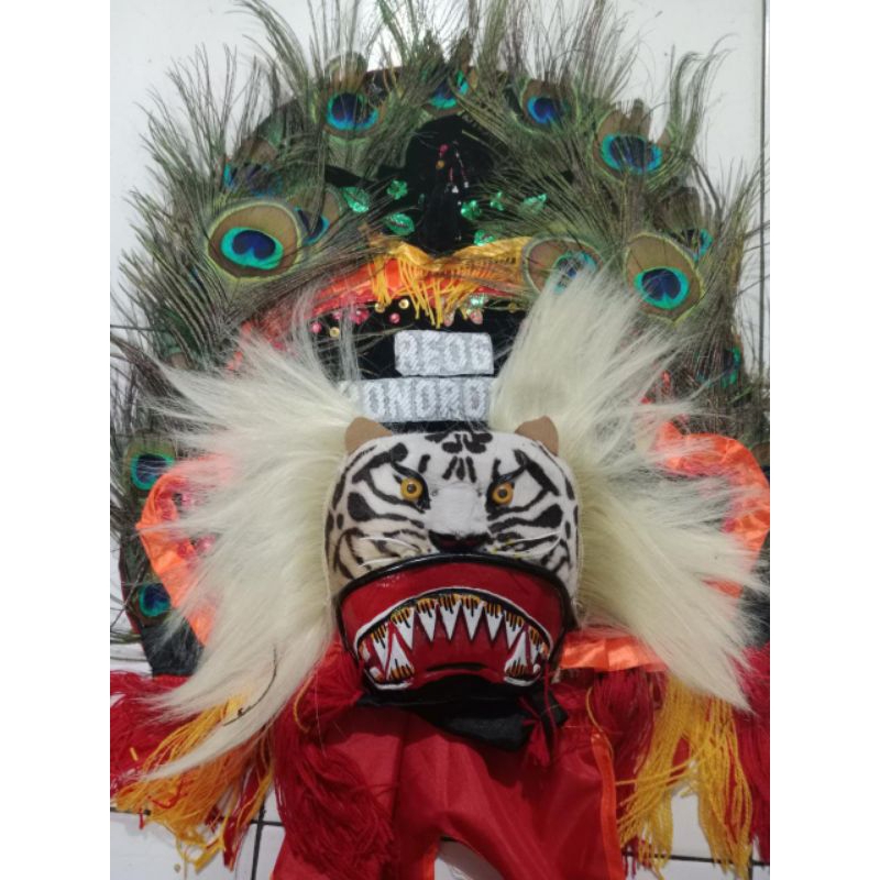 Dadak merak mini ukuran 40cm reog ponorogo