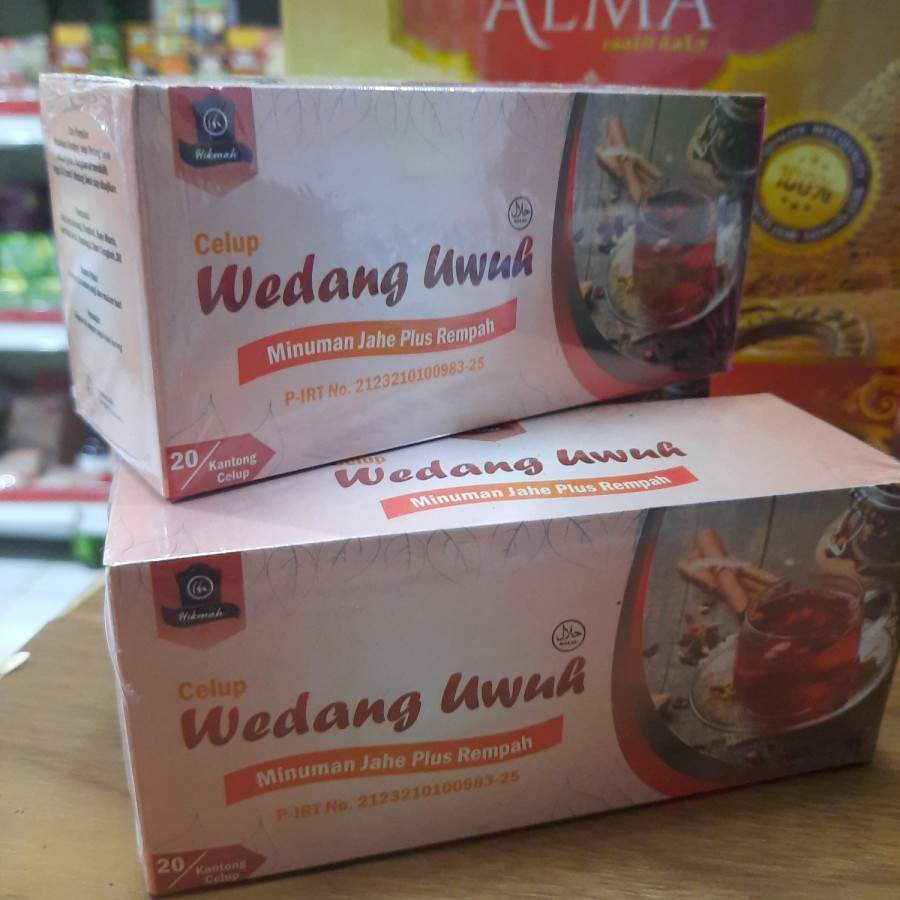 

wedang uwuh rempah celup plus jahe