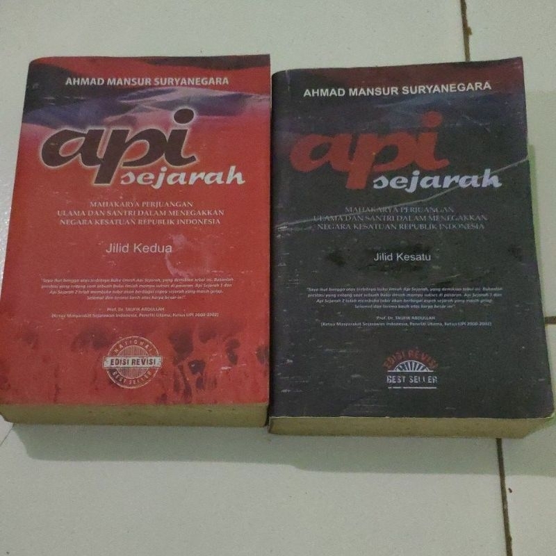 PL Buku Api Sejarah Jilid 1 & 2 ori