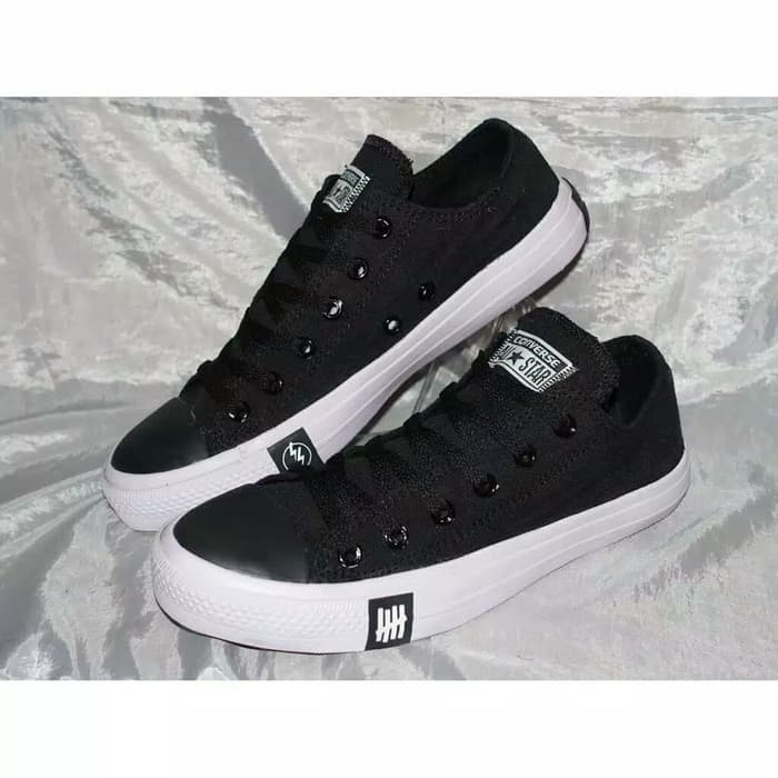 (BISA COD) Sepatu Converse87 Chuck Taylor Flash Undefeated sepatu (HITAM PETIR)