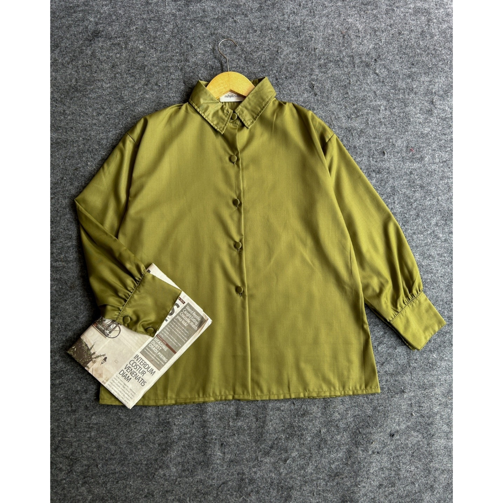 Myrubylicious NITHA SHIRT KODE V2438 | KEMEJA | KEMEJA WANITA | KEMEJA MOTIF | KEMEJA POLOS