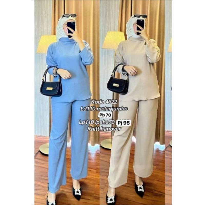 ONE SET STARLA NEW SETELAN KNIT TERBARU VIRAL SETELAN WANITA PREMIUM TERLARIS KEKINIAN