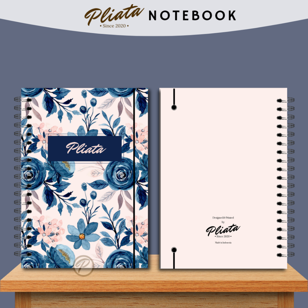 

PLIATA NOTEBOOK SPIRAL - (PN91) Floral 9 - Softcover Doft Aesthetic Book Buku Tulis