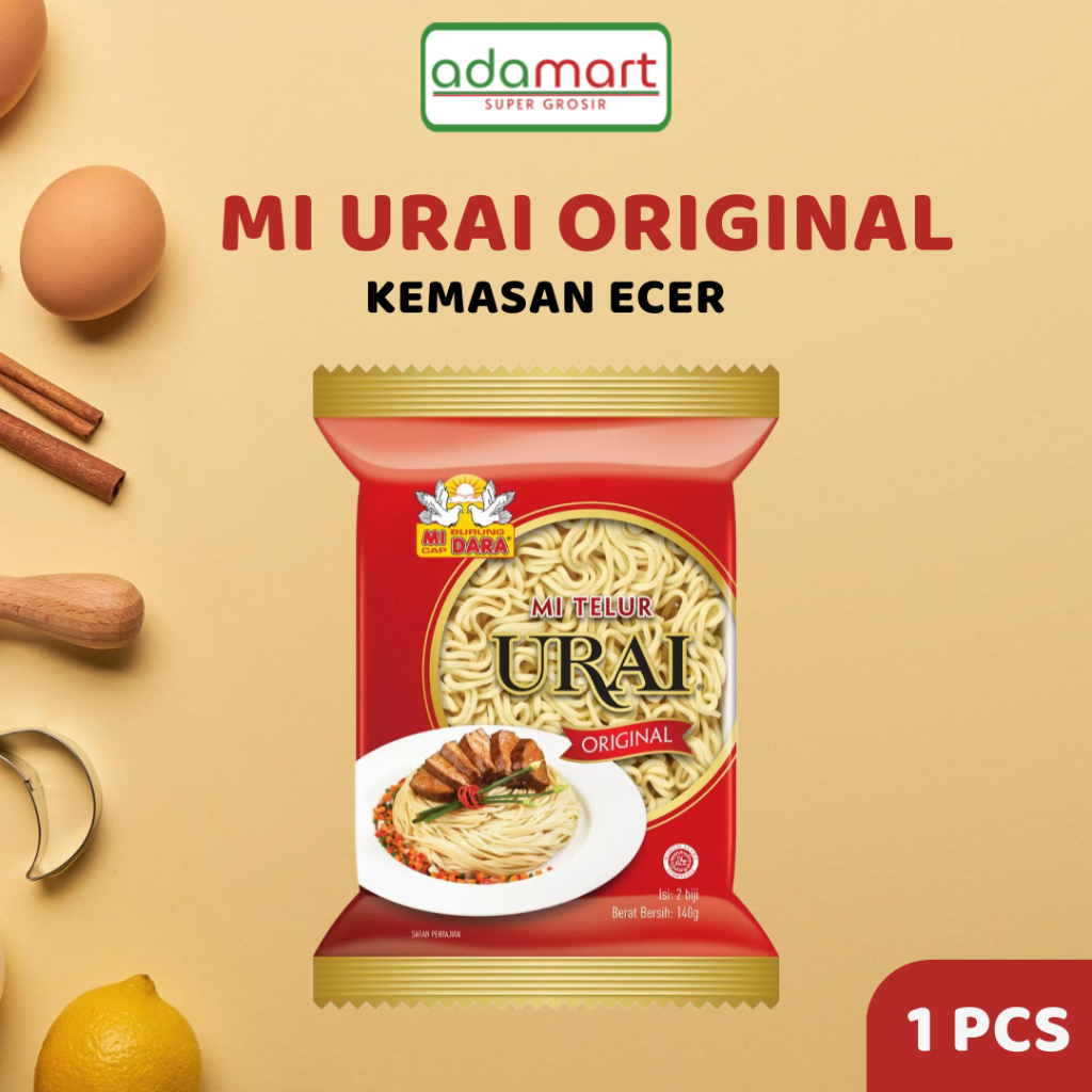 

Mi Urai Original Mi Telur Burung Dara (1 pcs)