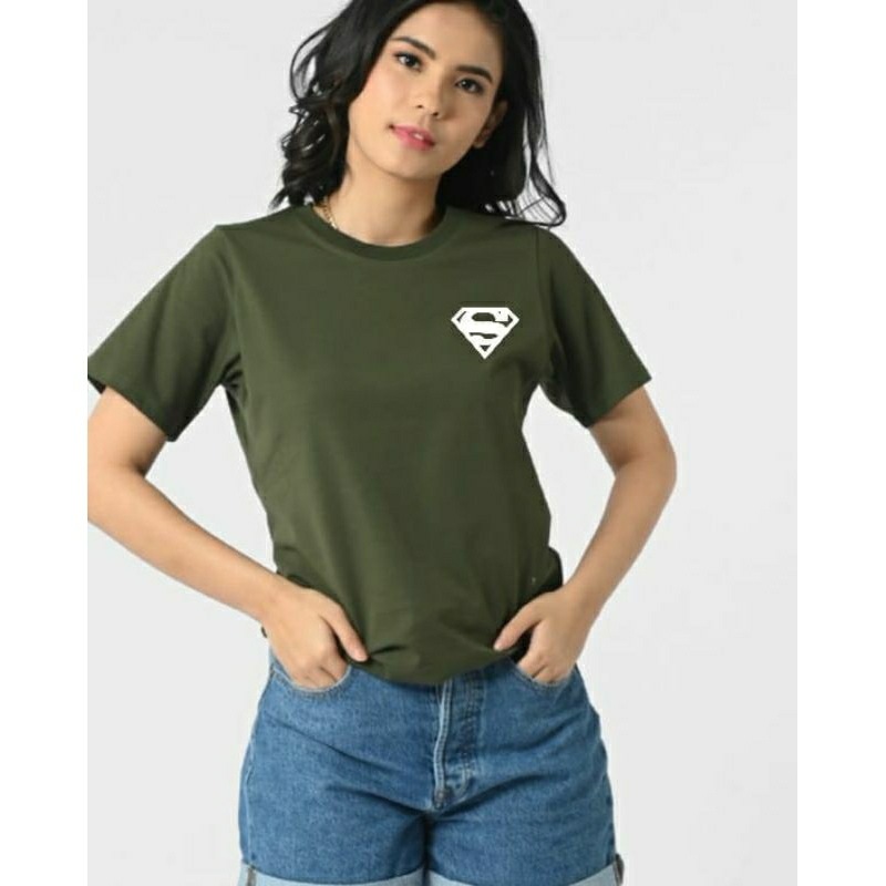 KAOS KAOS CUTE LOGO WANITA LENGAN PENDEK