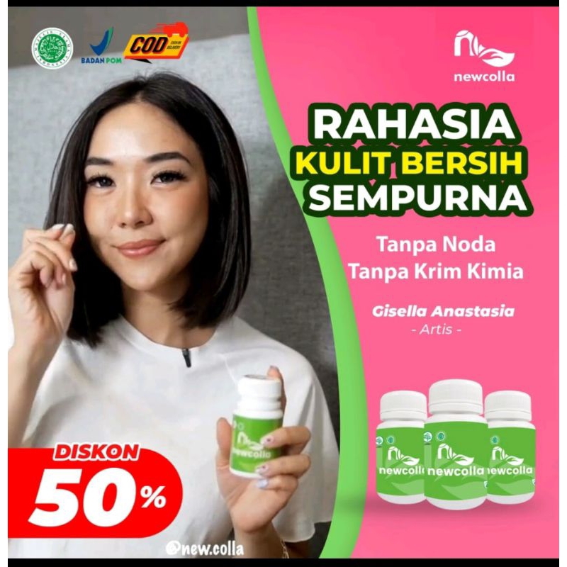 Newcolla Asli Obat Mengencangkan Wajah BPOM Collagen
