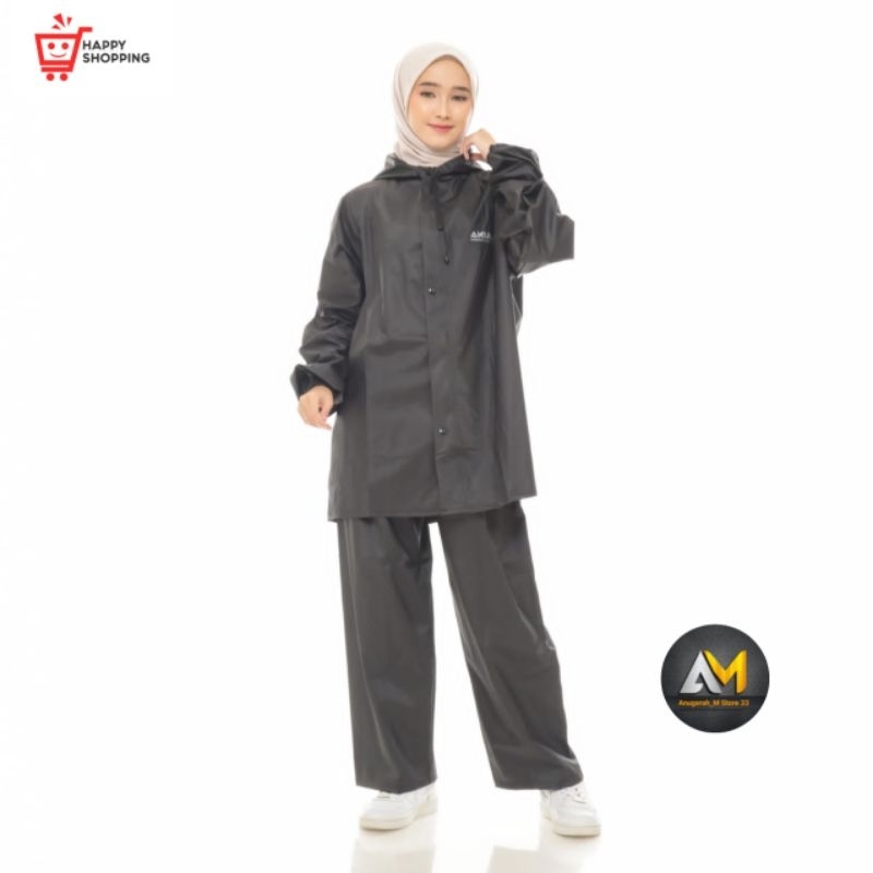 JAS HUJAN RAINCOAT, ANTI REMBES Pria Wanita BY AKULA ORIGINAL THE BEST QUALITY