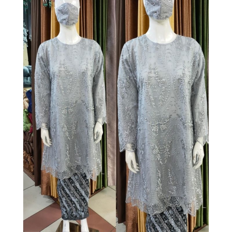 KEBAYA TUNIK TILE MODERN TERBARU 2023 MEWAH / KEBAYA TUNIK BRUKAT MODERN / KEBAYA TUNIK / KEBAYA TUNIK JUMBO / KEBAYA TUNIK COUPLE / STELAN KEBAYA TUNIK TILE / KEBAYA TUNIK PESTA / KEBAYA TUNIK LENGAN PANJANG / KEBAYA TUNIK KONDANGAN / STELAN KEBAYA TUNIK