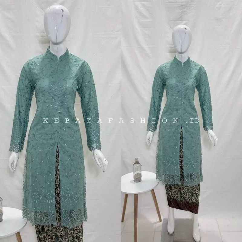 Kebaya Tunik / Set Kebaya Busui / Tunik Brokat /Kebaya Modren /Kebaya Tile /Kebaya Favorite / Batik / Kebaya Wisuda / Kebaya Wanita