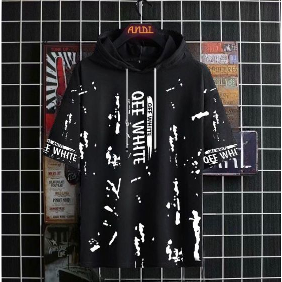 KAOS HOODIE PRIA LENGAN PENDEK/KAOS HOODIE LENGAN T-SHIRT/KAOS HOODIE PRIA TERLARIS/HOODIE PRIA