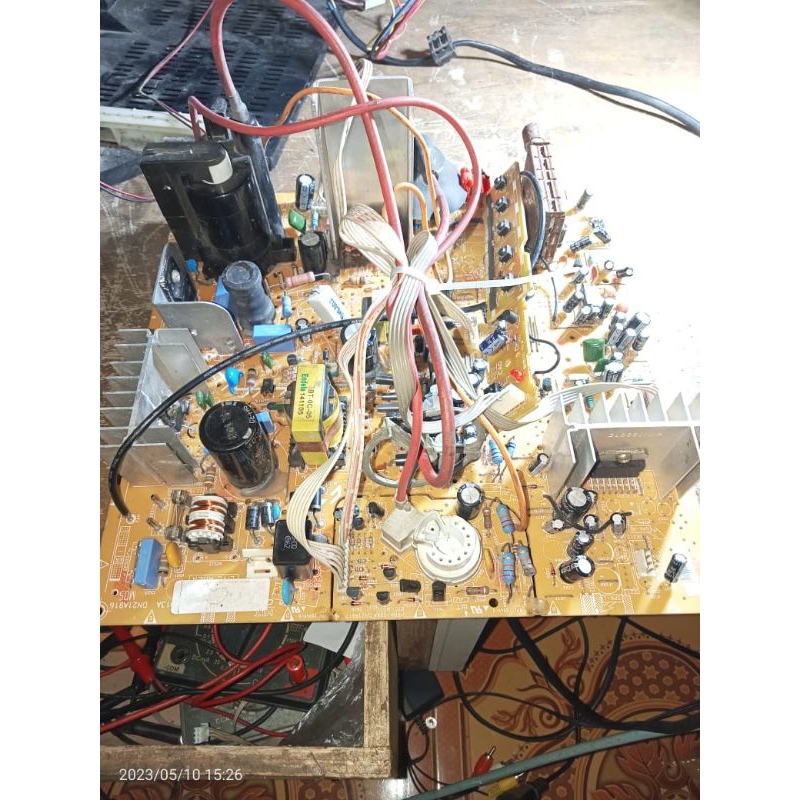 mesin tv polytron slim 21" normal