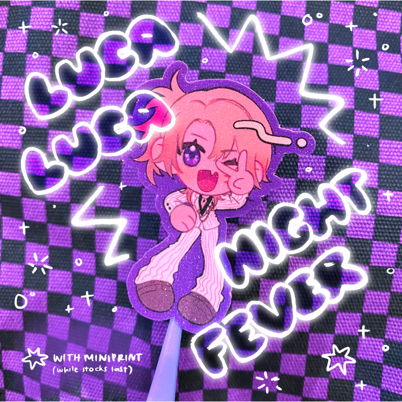 

[nijisanji en] luca luca ☆ night fever sticker by shrinpu