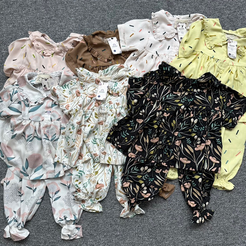 Pajamas motif setelan anak