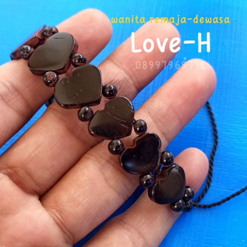 Gelang Kayu kaukah (LOVE ) Wanita-Pria koka kokka kaokah kokah