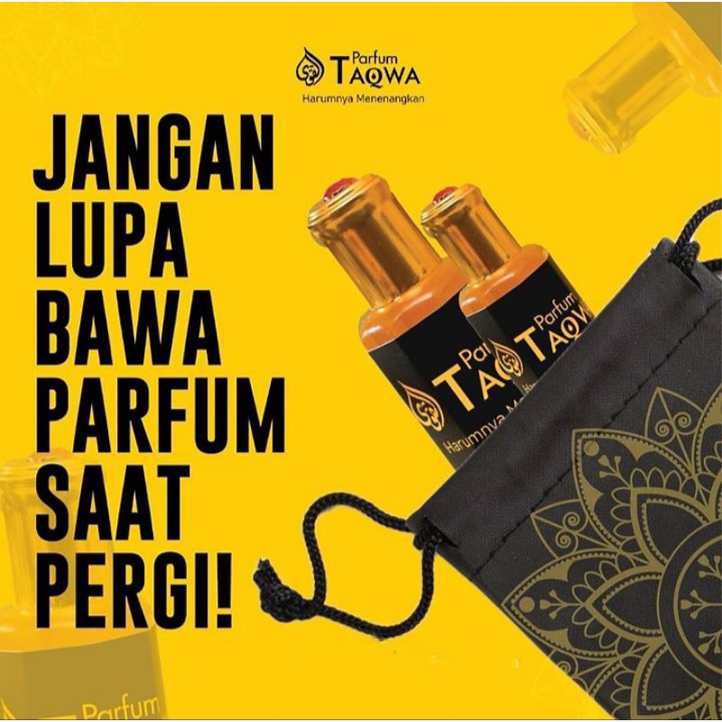 {Beli 1 Gratis 2} Parfum Taqwa Hajar Aswad | Parfum Sholat Hajar Aswad 12ml Non Alcohol