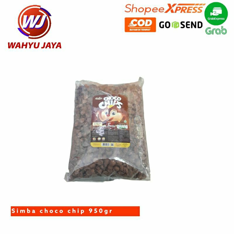 

simba choco chip 950 gr