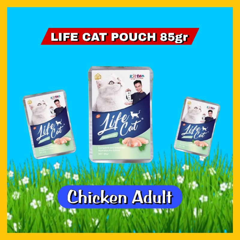 GPSS- Life Cat Pouch Baim Wong 85gr Kitten Adult Makanan Kucing Basah Snack Kucing Basah Camilan Kucing Cemilan Kucing Anjing Wet Food Life Cat Puoch 85gr Makanan Kucing Anjing Lifecat Dry Ford Cat Dog