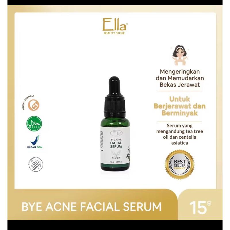 [ JASTIP ELLA SOLO ]SERUM BY ACNE FACIAL SERUM ELLA SKINCARE