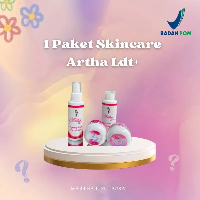 PAKET WAJAH ARTHA LDT ORIGINAL BPOM.