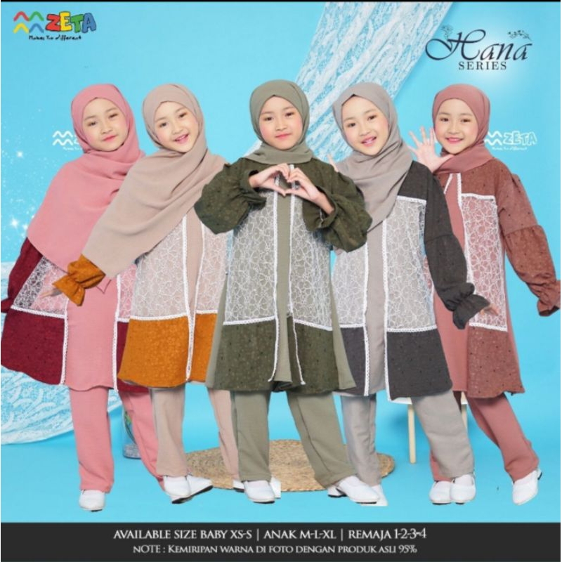 Hana Series By Zeta Outfit