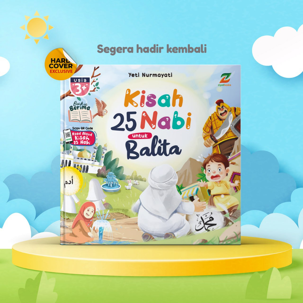 

25 Kisah Nabi Untuk Balita Ziyad Books Buku Edukasi Anak