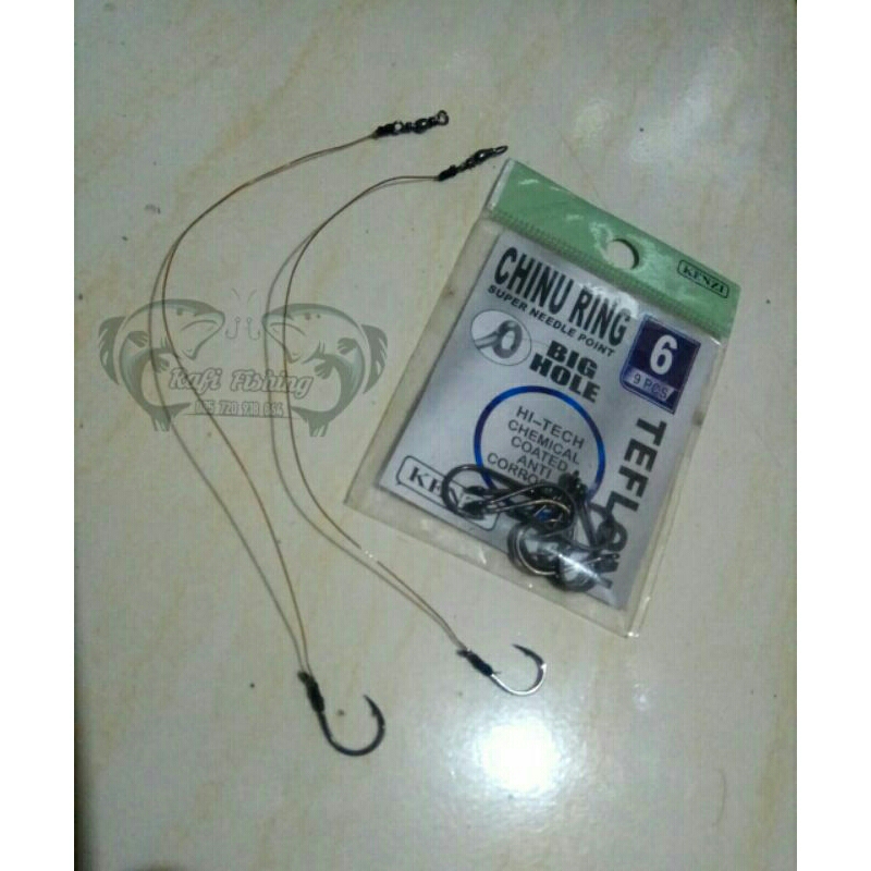 Rangkaian Kenceh Pancing GT Lele 1 Kail Isi 2 Pcs