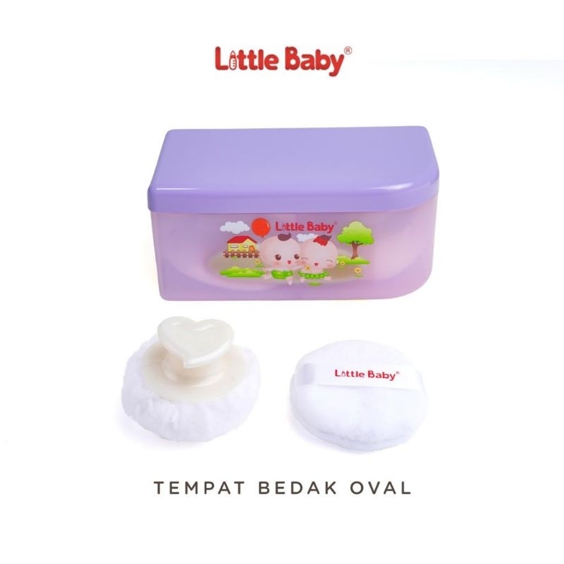 Little Baby Tempat Bedak Oval pp 2 puff