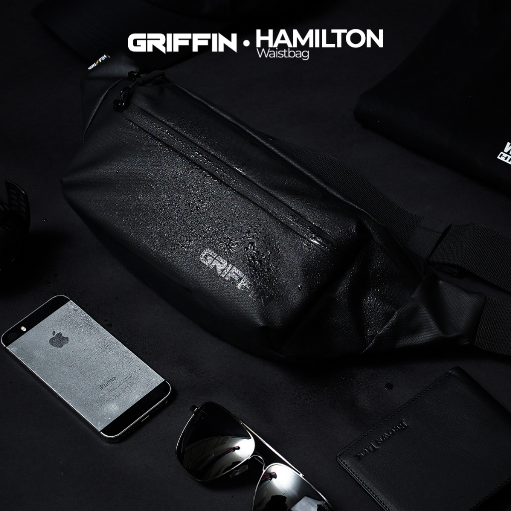 Tas Waistbag Pria Hamilton Waterproof by Griffin Distro