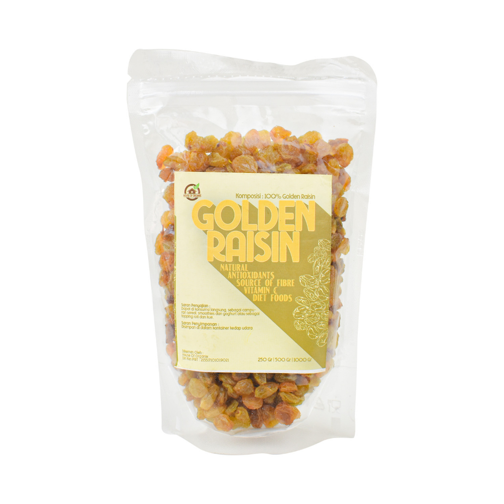 Golden Raisins Mini (Kismis Kuning) 250 Gr