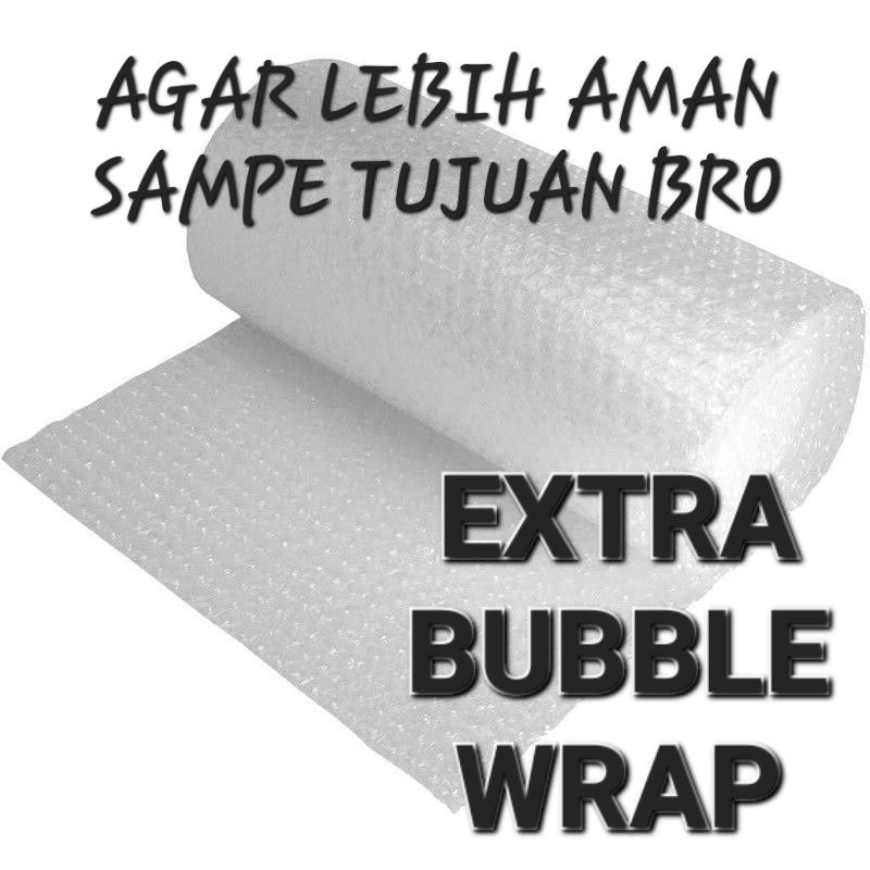 

EKSTRA PACKING BUBBLE WRAP LEBIH AMAN BACA DESKRIPSI