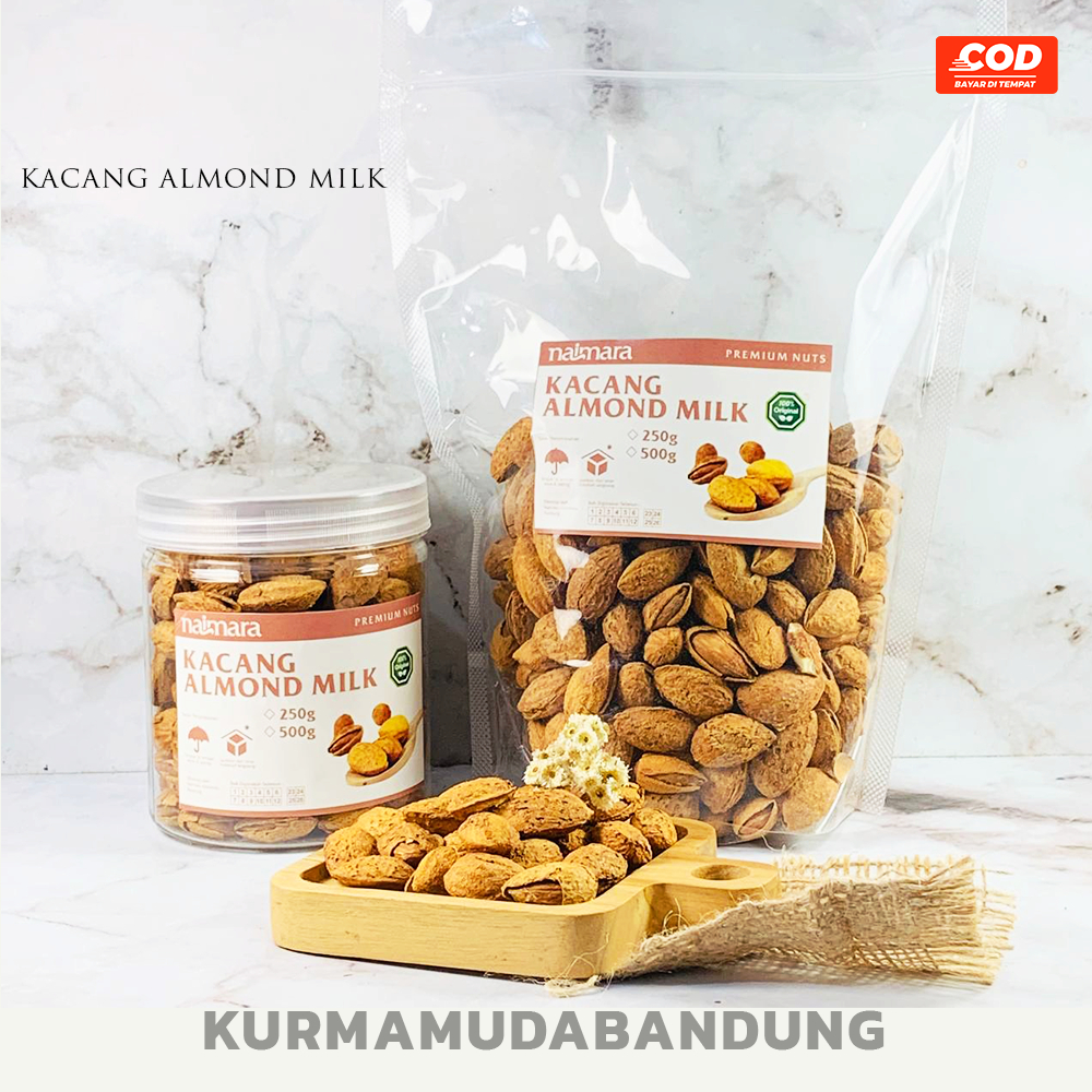 

Almond Milk 250gr / Almond Susu 500Gr/ Almond Milk booster asi / Almond Peanut Roasted