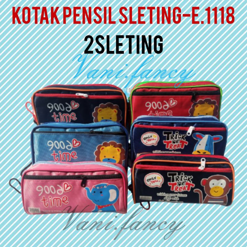 

KOTAK PENSIL SLETING / TEMPAT PENSIL 2 SLETING ERICA E.1118