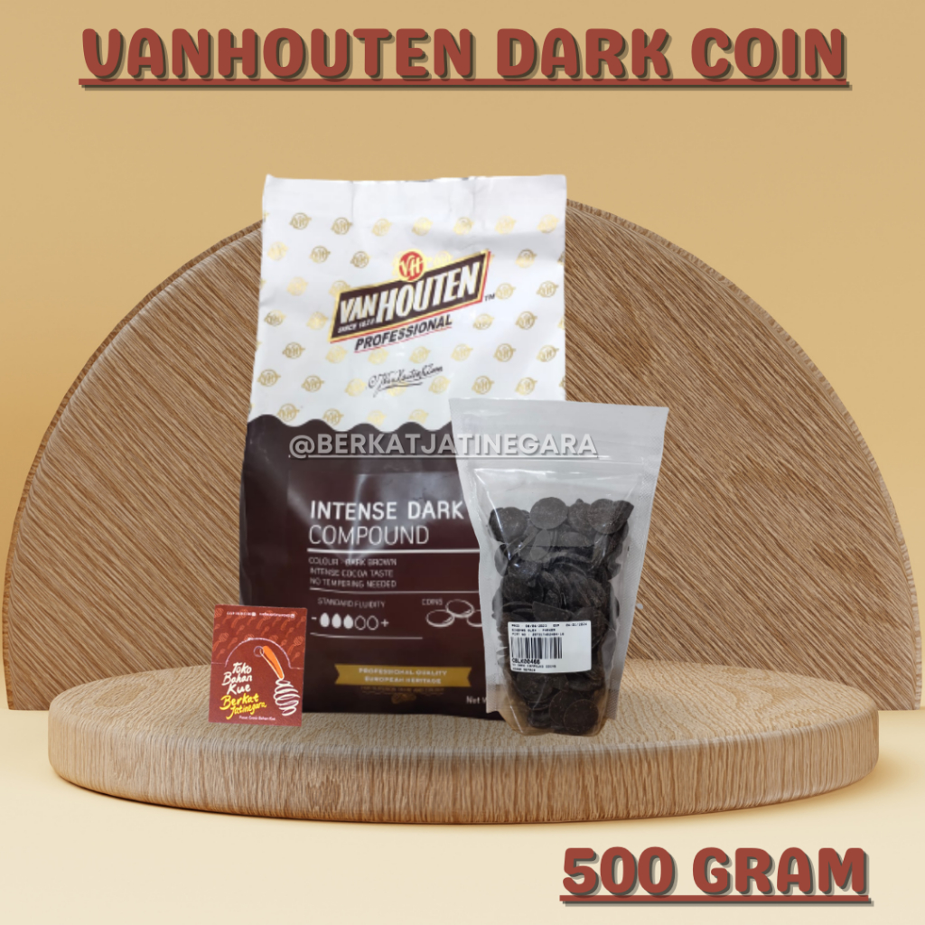 

VAN HOUTEN DARK COINS CHOCOLATE COMPOUND /500 GR