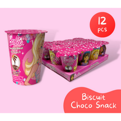 

BARBIE MED CHOCO BISC 25 GRAM (ISI 12 PCS)