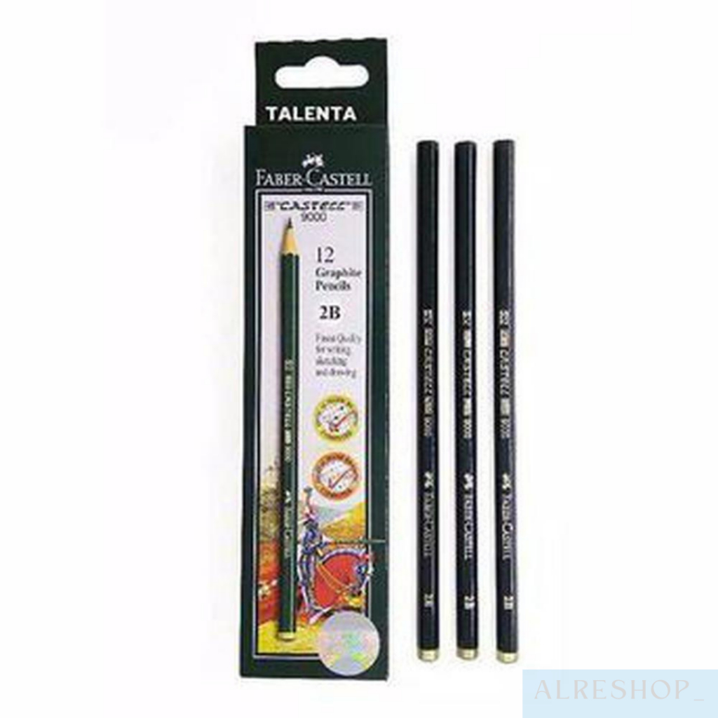 

PENSIL FABER CASTELL 2B - ALAT TULIS