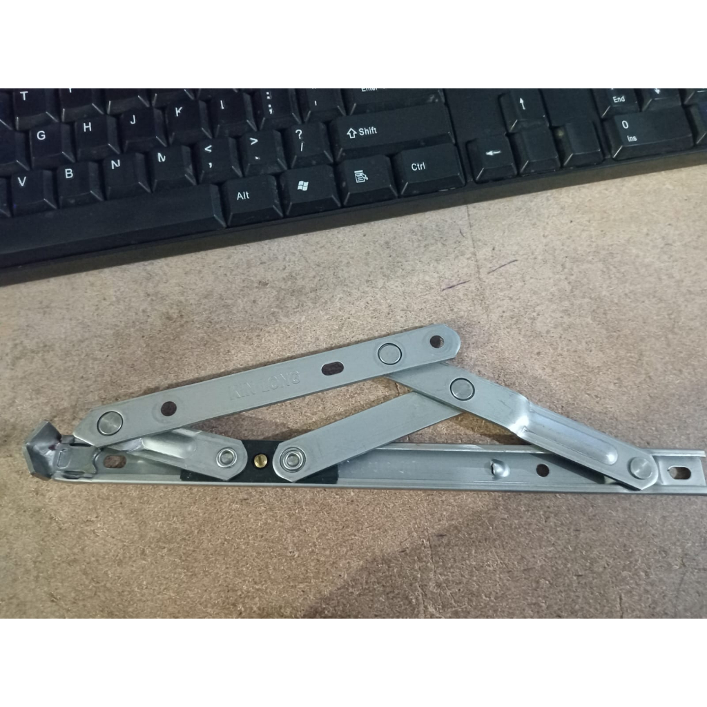 WAREHOUSE SALE CASEMENT JENDELA JUNGKIT / TOP-HUNG  12" MERK KIN LONG - UPVC/ALUMINIUM